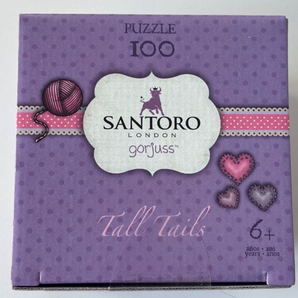 5 COLLECTABLE PUZZLES - SANTORO London GORJUSS -100 pieces each - Picture 8 of 15